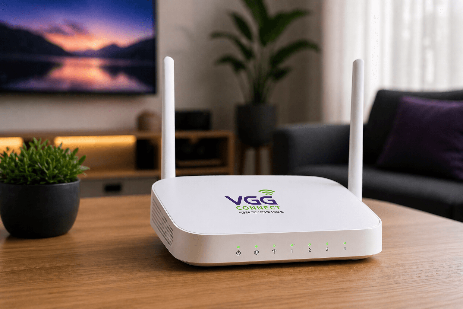VGG Connect home fiber